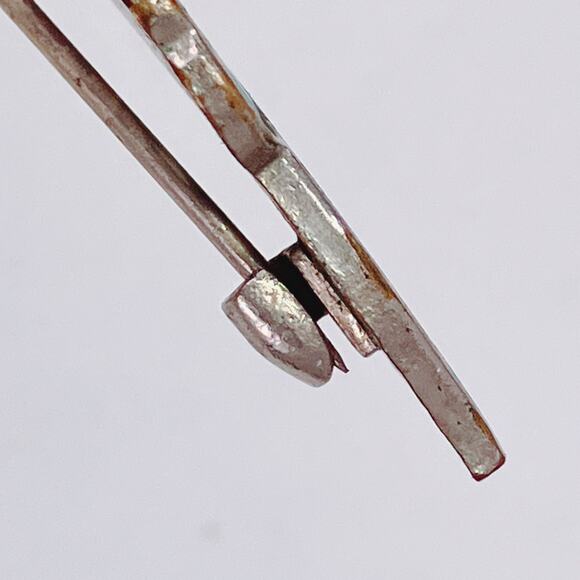 Vintage Guilloche Enamel Ribbon Bow Floral Bar Brooch 1920s 1930s Blue Jewelry - Picture 11 of 11